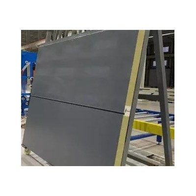 外墙聚氨酯夹芯板 金属硬质聚氨酯夹芯板 纯平聚氨酯夹芯板