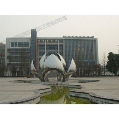 华阳雕塑 重庆园区雕塑制作 重庆不锈钢雕塑 重庆景观雕塑设计