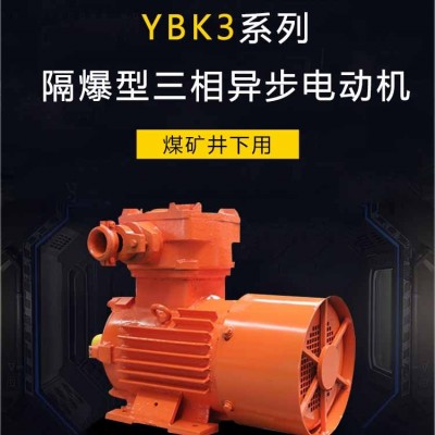 YBK3系列煤矿井下用隔爆型三相异步电动机
