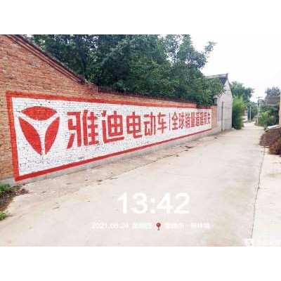 陇南新农村标语 手绘墙体广告技术值得信赖