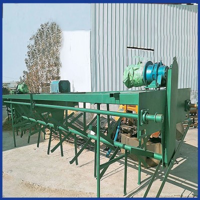 养殖场多用途翻耙机 喷淋一体化发酵床 6米宽自动翻料机