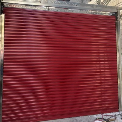 上海松江区铝型材卷帘门 钢质防火门 不锈钢伸缩门安装