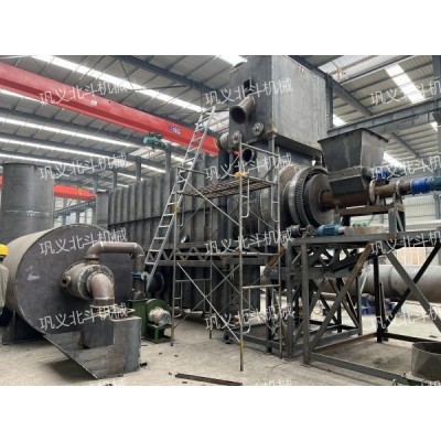 布条炭化炉生产成品可广泛应用于供热和发电领域